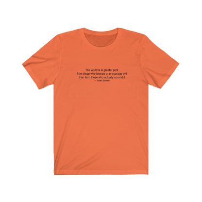 Albert Einstein Quote Tshirt