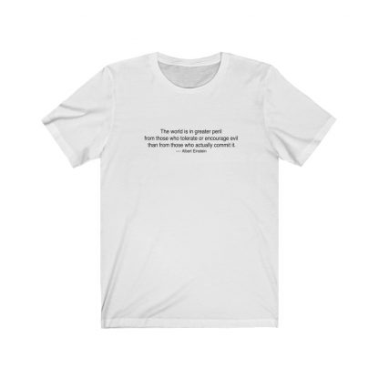 Albert Einstein Quote Tshirt