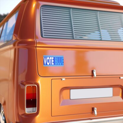 VOTE BLUE Bumper Sticker - Image 5