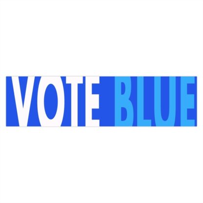 VOTE BLUE Bumper Sticker - Image 7